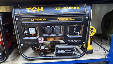 Генераторы: Бензиновый генератор TCH ZZ 4500ZXH с электрическим стартером — 1
