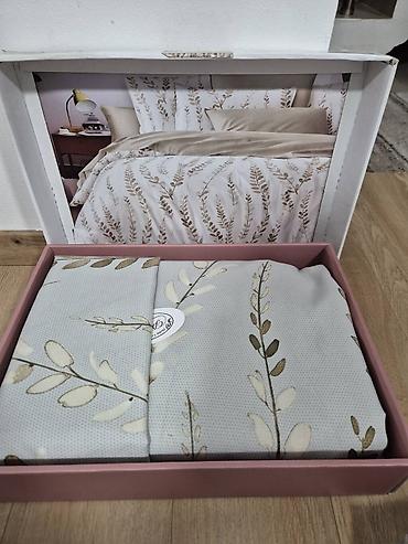 Posteljina: Posteljina bračni set – Perla’s - Dimenzije: - Čaršaf: 240 x 260 cm — 10