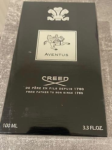 Creed Aventus — Оригинальный парфюм в фирменной черной коробке с