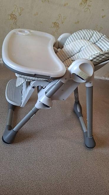 Стульчики для кормления: Стульчик для кормления, Chicco, Пластик, Другой вид, цвет - Серый — 1