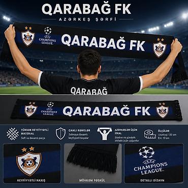 Digər tekstil: Qarabağ futbol klubunun azərkeş şərfləri satılır. Xüsusi fərqi odur — 2