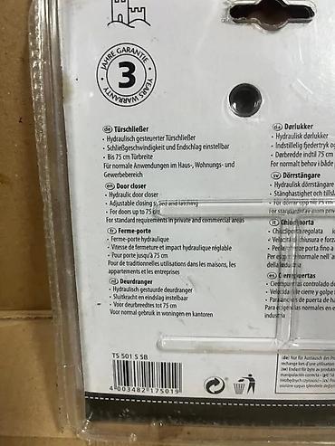 ormari: Burg Wächter TS 501 S SB – hidraulični zatvarač vrata - Za vrata do — 5