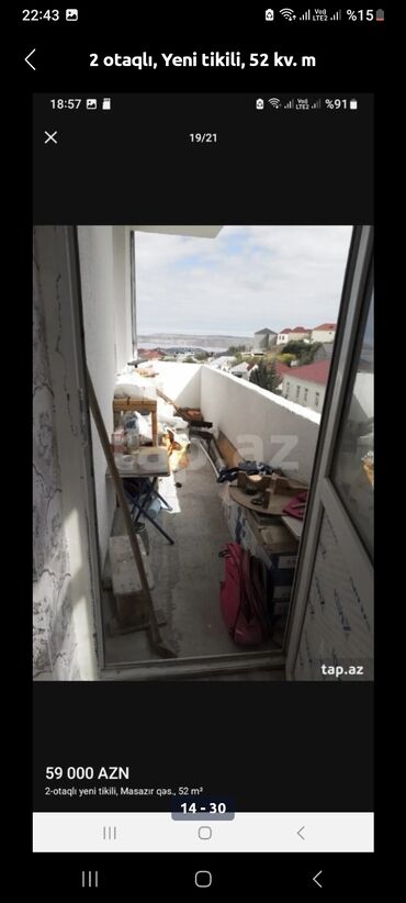 Yeni tikili: 2 otaqlı, Yeni tikili, 52 kv. m — 29