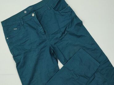 c and a spodnie: Canda, Material trousers for women, size XL (EU 42)