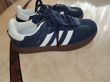 adidas kişi: Adidas Samba tərzində idman ayaqqabısı.Uşağa alıblar krasovka 35azn — 4