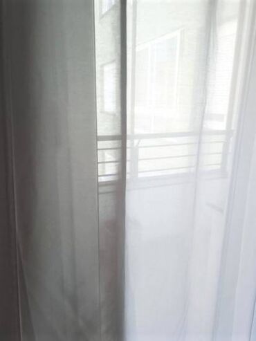 kutije za odlaganje odeće: Tanke i mrežaste zavese, Po meri cm, bоја - Bela