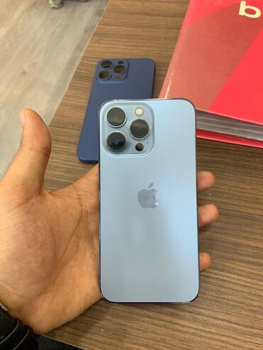Техника для кухни: IPhone 13 Pro, 128 ГБ, Sierra Blue, Face ID