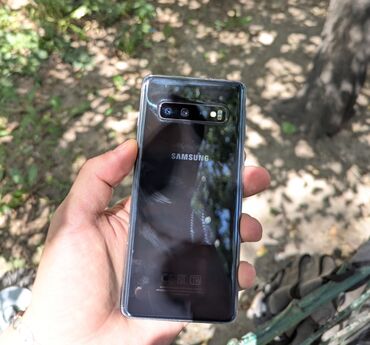 игровые телефоны в бишкеке: Samsung Galaxy S10, цвет - Черный