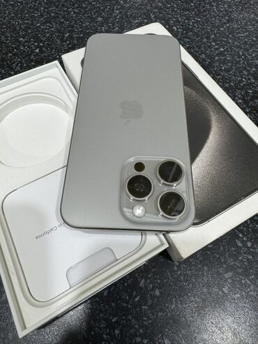 Apple iPhone: IPhone 15 Pro Max, 256 GB, Natural Titanium, Face ID — 5