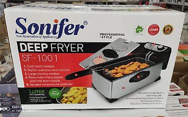 fritozlar: Fri kartof aparati Sonifer 4 litr tutumlu 130-190 derece temperaturda — 5