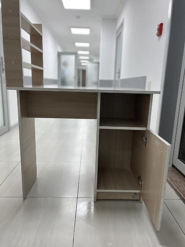 study table: Маникюрный стол - Материал: ЛДСП в светлом древесном декоре, кромка в — 3