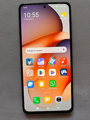 Xiaomi Redmi Note 13 – qutu və aksesuarla Salam qadın telefonu olub