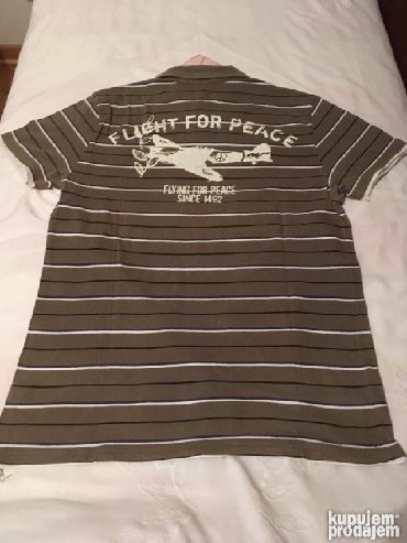 Majice: Zara muška polo majca, L veličina, svetlije braon boje sa belim na lalafo.rs — 10 Majice: Zara muška polo majca, L veličina, svetlije braon boje sa belim — 10