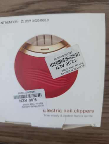 Лампы для сушки ногтей: Elektrik dırnaq kəsən cihaz - Model: “Electric nail clippers” -