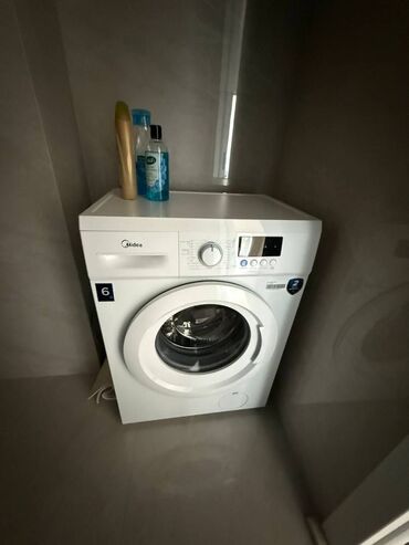 прием стиральных машин на запчасти: Paltaryuyan maşın Midea, 6 kq, Yeni, Avtomat, Qurutmasız, Kredit yoxdur, Ünvandan götürmə