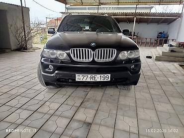 for x5 magic: BMW X5 (E53) – mat qara rəngli, şəhər və off-road üçün rahat SUV — 6