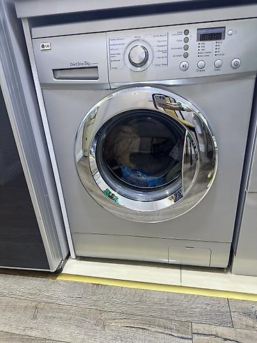 95: Paltaryuyan maşın LG, 5 kq, İşlənmiş, Avtomat, Qurutmasız, Kredit yoxdur, Ünvandan götürmə — 6