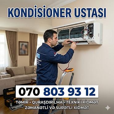 потолочный кондиционер: Kondisioner ustası – təmir, quraşdırma və texniki xidmət Göstərilən — 2