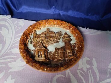 Slike i ramovi: Tanjir za zid nov,vintaz ruski kompletan rucni rad. Tanjir — 11