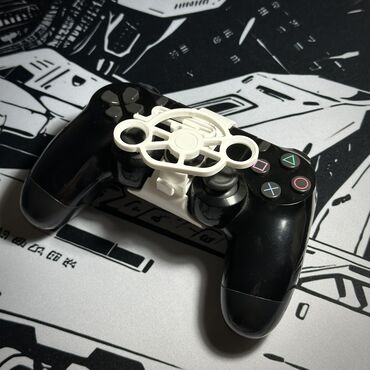 спортивные руль: Продаю мини-руль для DualShock 4 Продаю 3D-печатную насадку-руль для