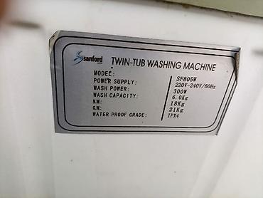 midea kg: Стиральная машина полуавтомат Sanford SF805W, загрузка 6,0 кг. Машинка — 5