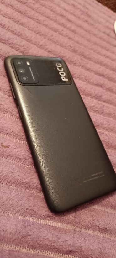 Poco: Poco M3, 128 GB, rəng - Qara, Sensor, Barmaq izi, Face ID