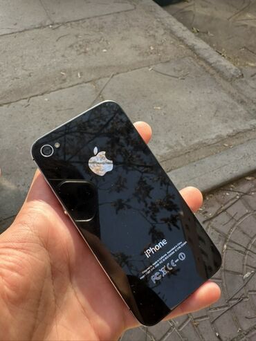 телефон айф: IPhone 4, Черный