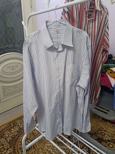 рубашка удлиненная: Рубашка 4XL (EU 48), 5XL (EU 50), цвет - Бежевый