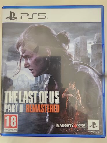 PS5 (Sony PlayStation 5): The Last of Us part 2 remastered в новом состоянии, покупал 7 дней