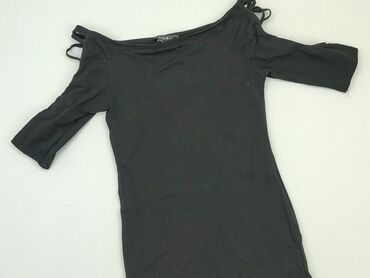 sukienki czarna na ramiączka: Sukienka, M, Amisu, stan - Bardzo dobry