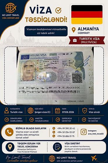 Digər xidmətlər: Xidmət: Litva və Almaniya turist vizası üçün peşəkar dəstək Təsvir: - — 5