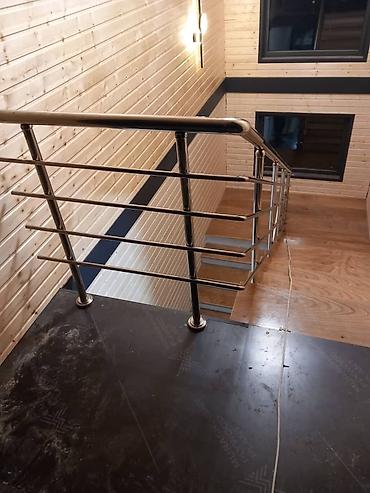 Изготовление перил: Изготовление и монтаж перил и ограждений из нержавеющей стали. - — 1