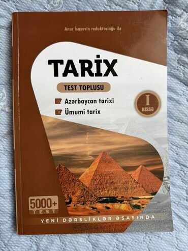 ümumi tarix anar isayev pdf 2024 2025: Anar İsayevin redaktorluğu ilə "TARİX TEST TOPLUSU" kitabı həm