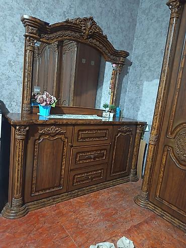 Мебельные гарнитуры: Спальный гарнитур, Б/у, цвет - Коричневый — 1