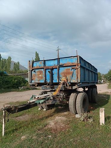 бетон жумуш: Срочно түрдө прицеп самосвал сатылат состояниясы жакшы чириги жок рама — 9