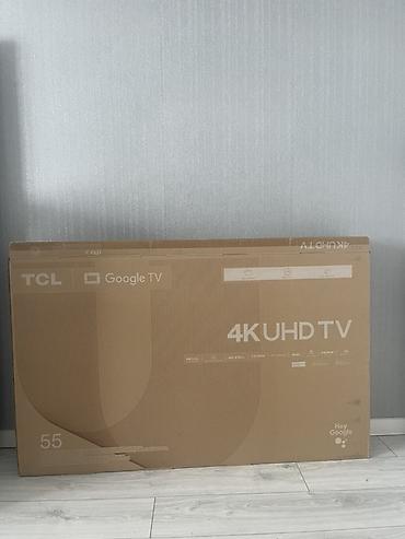 mini android tv box: Yeni Televizor TCL 55" 4K (3840x2160) — 2