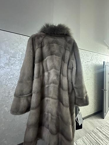 Шубы: Шуба, Норка, По колено, L — 3