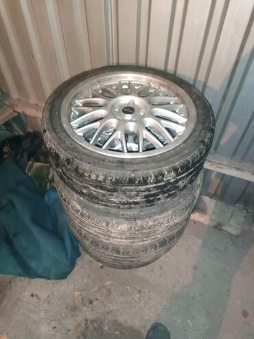corolla runx: Дөңгөлөктөр монтажда 215 / 45 / R 17, Жай, Колдонулган, Комплект, Жеңил унаалар, тешиктери - 5