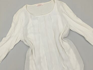 bluzki oversize białe: Blouse, S (EU 36), condition - Good