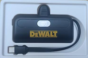 смарт кольцо: Power Bank Remax 5.000 mAh с логотипом DeWalt (лимитная версия для — 1