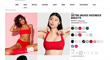 виктория секрет: Продаю Топ-бра спортивного типа, красный от Victoria Secret's — 5
