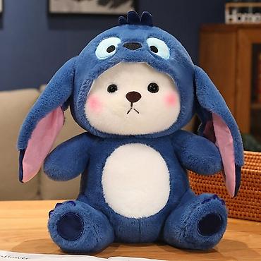 большой белый медведь: 🧸 Мишка с капюшоном и пледом — уютный подарок для детей и взрослых! — 3