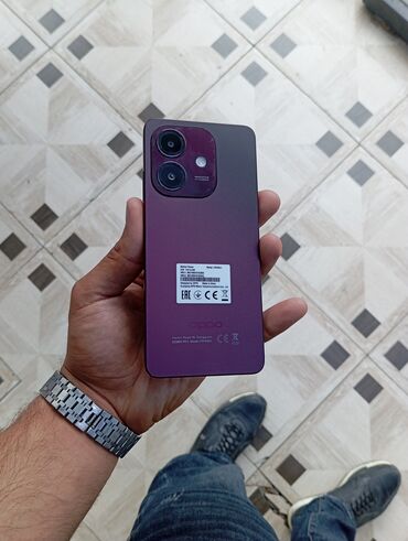 Oppo: Oppo A3x, 128 ГБ, цвет - Фиолетовый, Две SIM карты