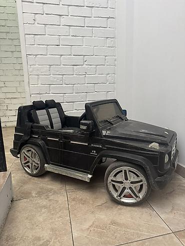 Детский электромобиль в стиле Mercedes-Benz G-Class (G55 AMG) в at lalafo.kg Детский электромобиль в стиле Mercedes-Benz G-Class (G55 AMG) в