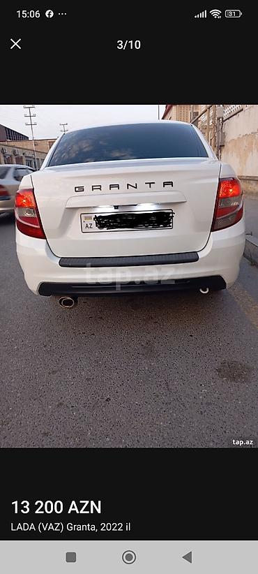 su radiatoru: VAZ (LADA) Granta: 1.6 l | 2022 il 22222 km Sedan — 4