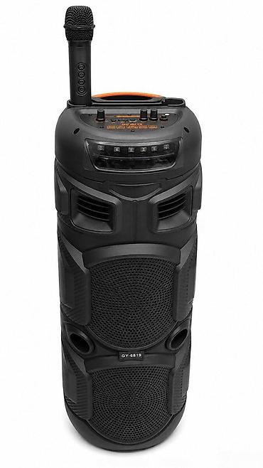 karaoke ses sistemi: GY-8819 Bluetooth karaoke mikrofonlu portativ speaker Bütün — 1