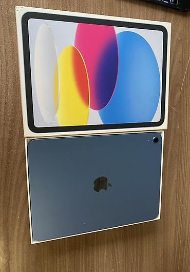 ipad 2020: Планшет, Apple, память 128 ГБ, 10" - 11", Wi-Fi, Б/у, Классический цвет - Синий — 2