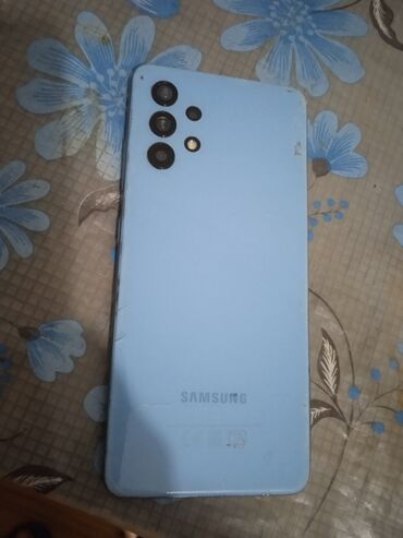 Samsung: Samsung Galaxy A32 5G, 128 GB, rəng - Mavi, Barmaq izi, İki sim kartlı