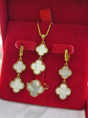 Серебряные наборы украшений: Набор украшений, Проба 925, Женские, Новый — 3