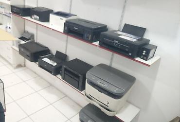 Printerlər: 2ci el her model printerlerin satisi temiri katriclerin dolumu — 9